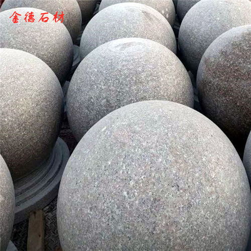 【花崗巖圓球直徑50公分價格,五蓮花圓球加工廠家】-